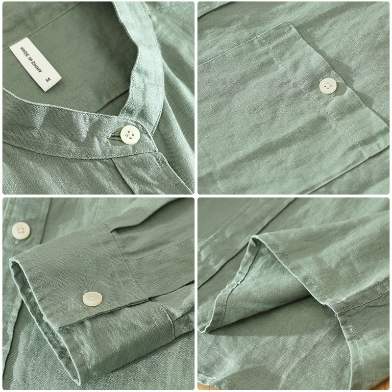 Billy – Casual Loose Linen Shirt
