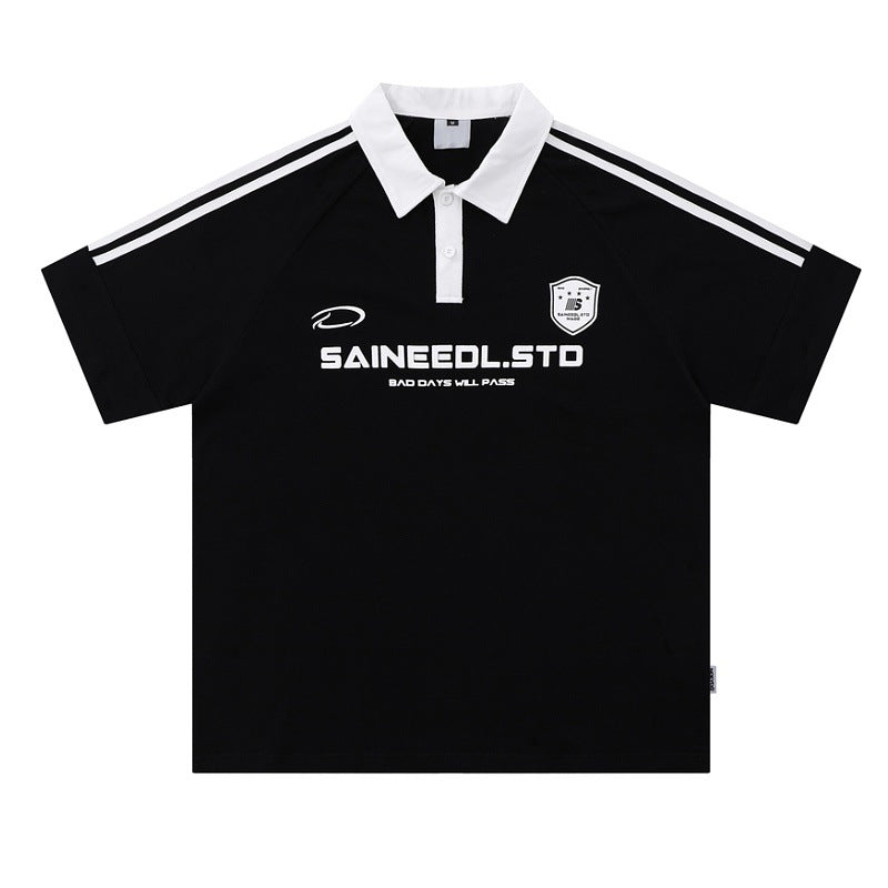 Trevor – American Retro Polo Shirt