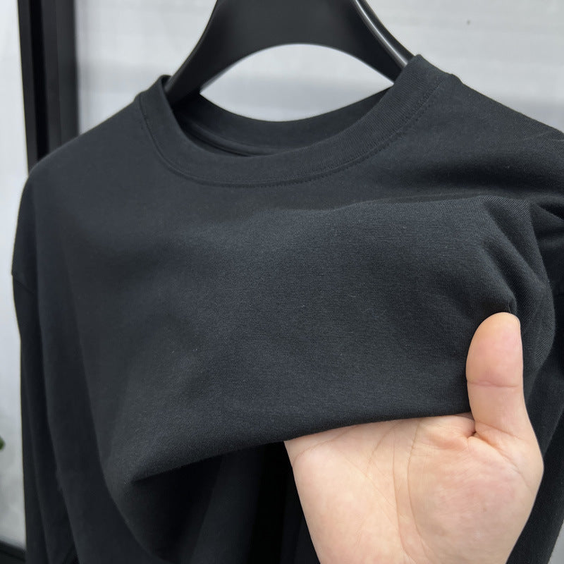 Rhys – Long-staple Cotton Off-shoulder Shirt