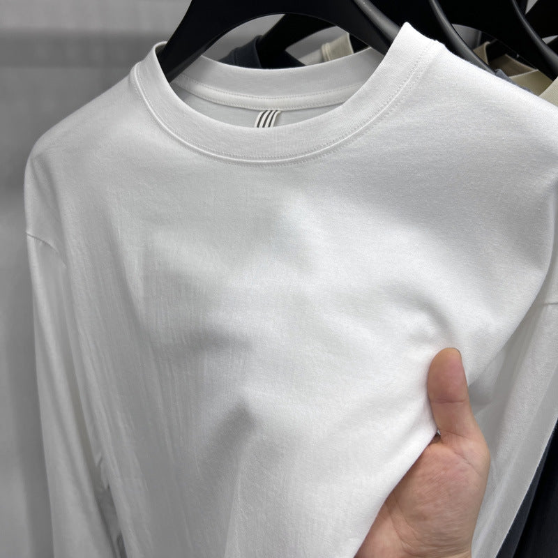 Rhys – Long-staple Cotton Off-shoulder Shirt