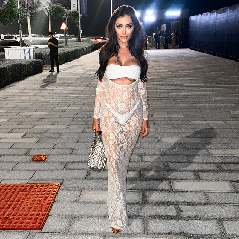 Marie – Elegant Hollow Dress