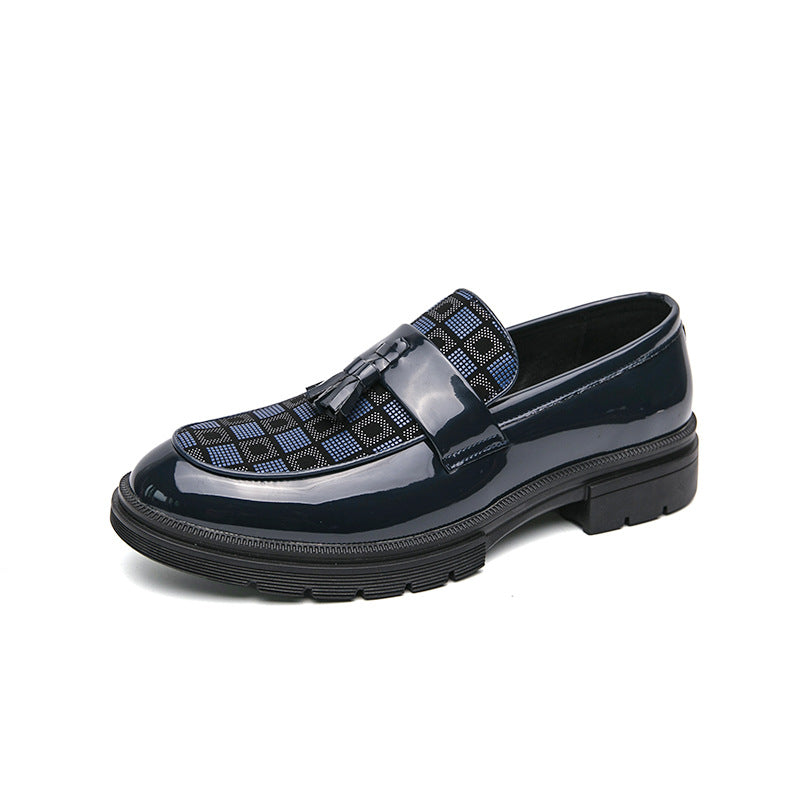 Julian – Men's Platform Vegan Leather Slip-On Shoes