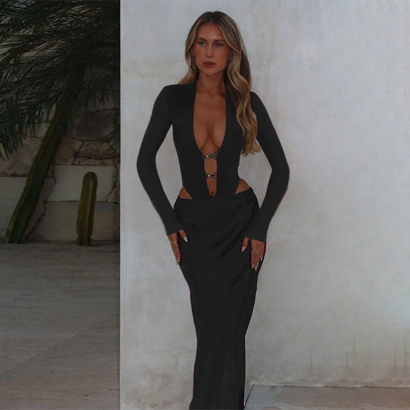 Rachael – High Waist Bandage Dress