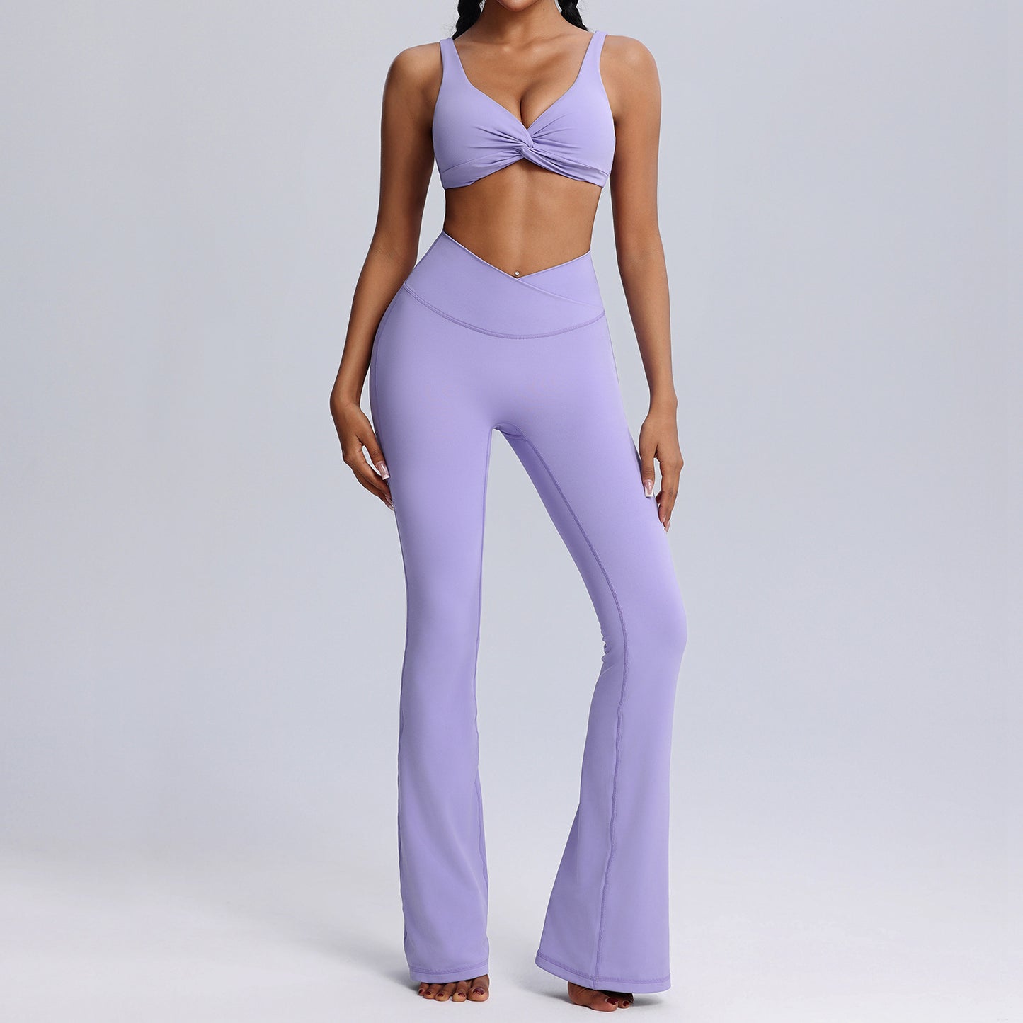 Christina – Tight Sportswear Two-Piece Suit