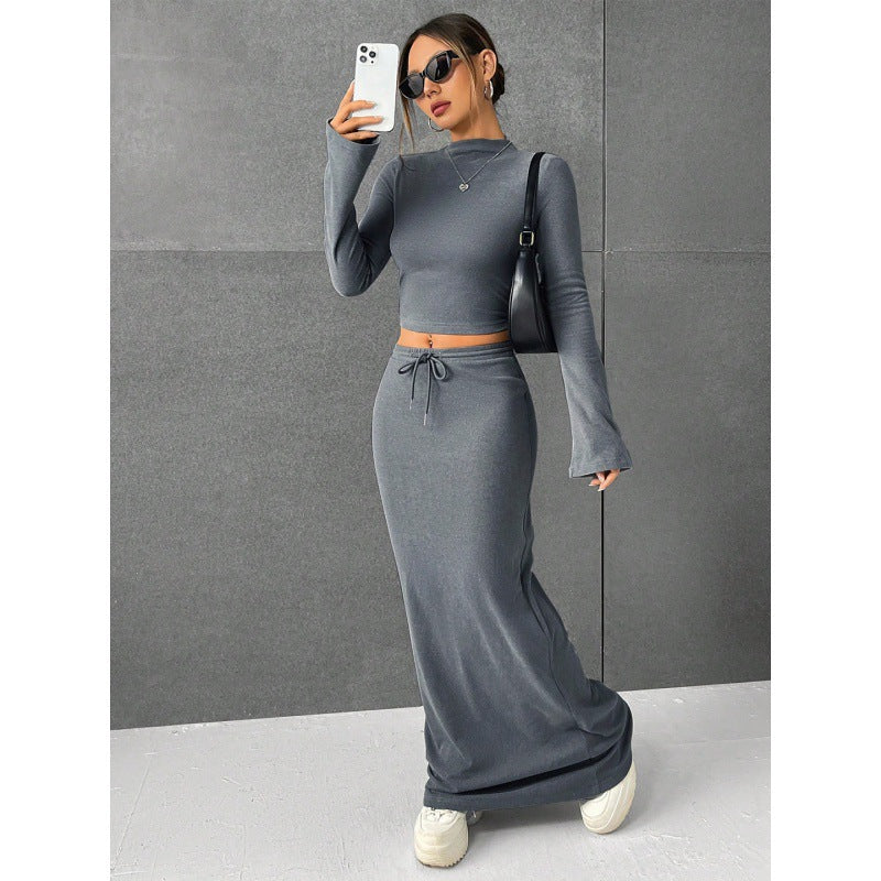 Kelly – Loose Casual Long Sleeve Dress Set