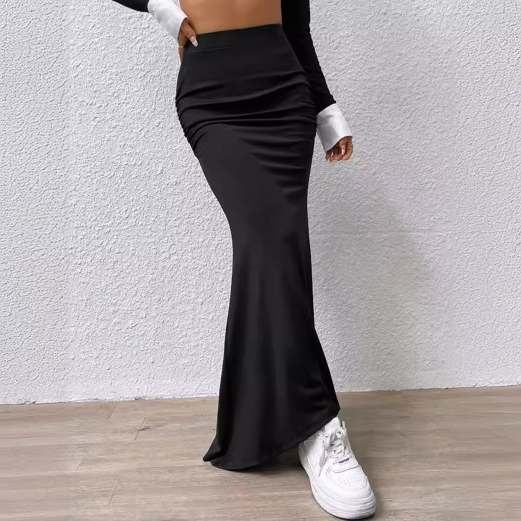 Kim – Knitted Fishtail Skirt