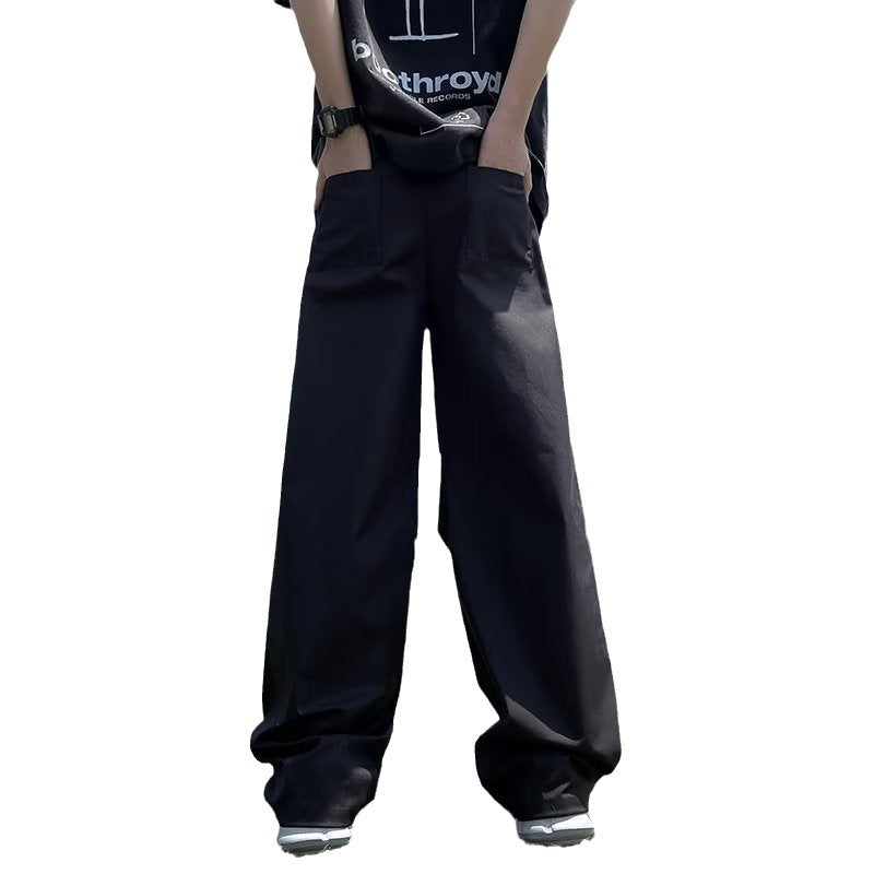Sean – Casual Parachute Pants with Drawstring