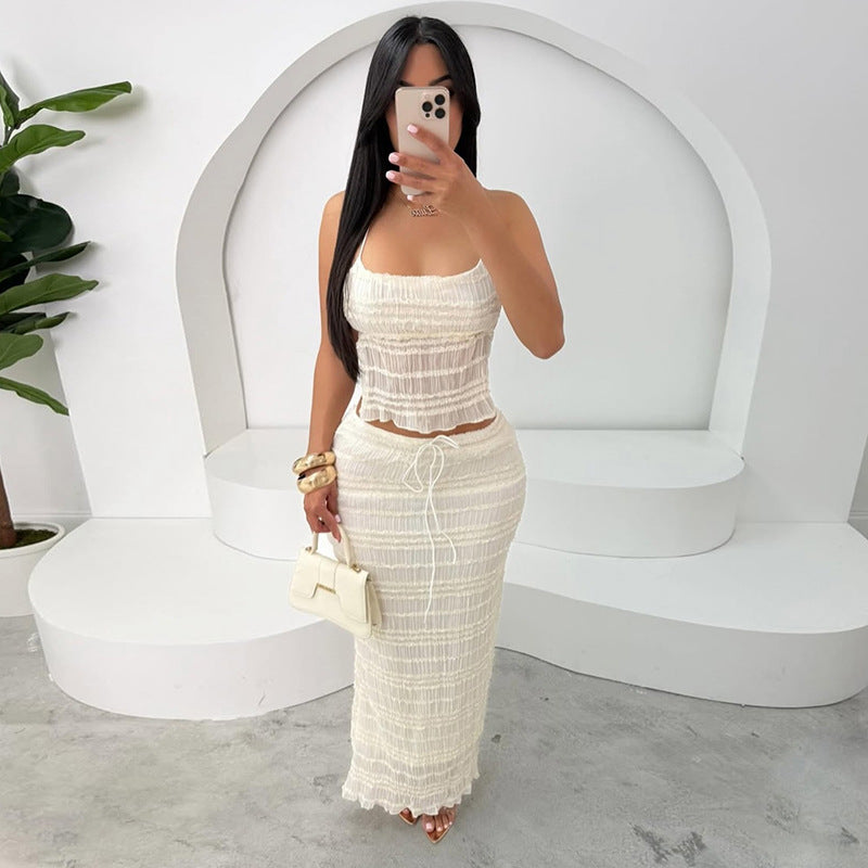 Patricia – Trendy Two-piece Skirt Set