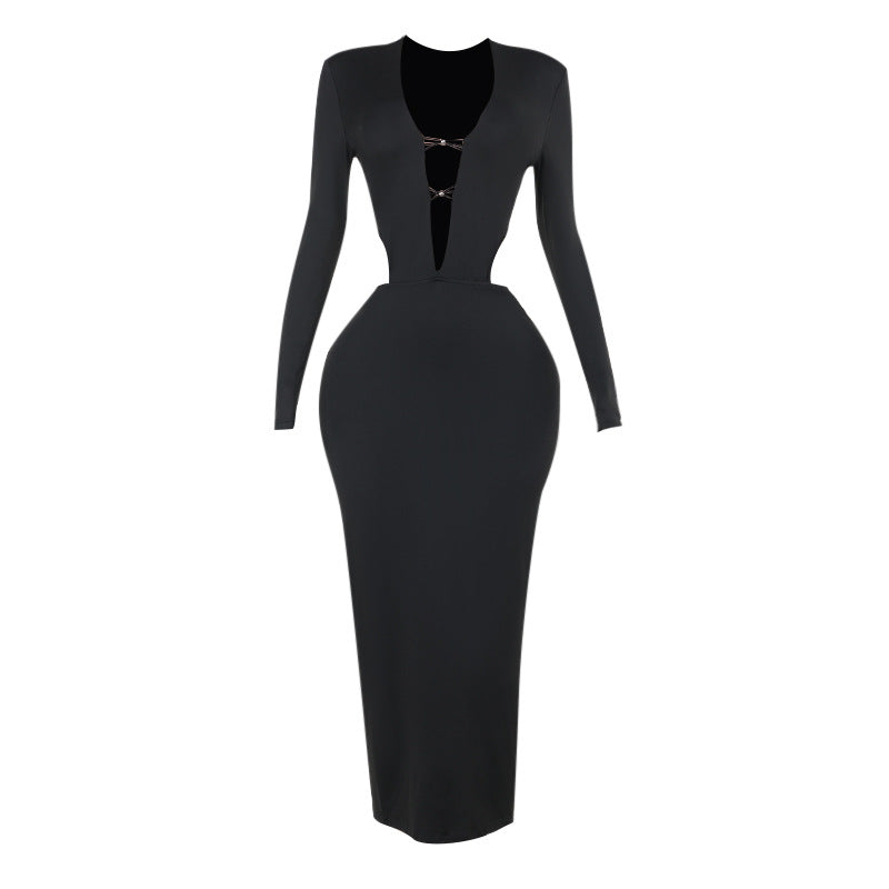 Rachael – High Waist Bandage Dress