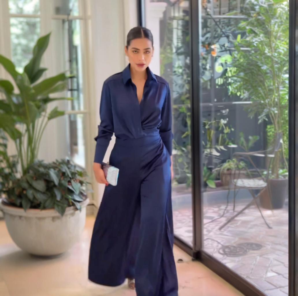 Sara – Loose Cool Top with Wide Leg Pants
