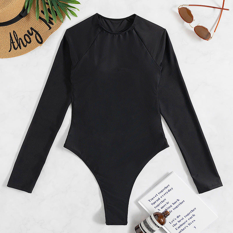 Andrea – Backless One-piece Swimsuit with Light Diamond