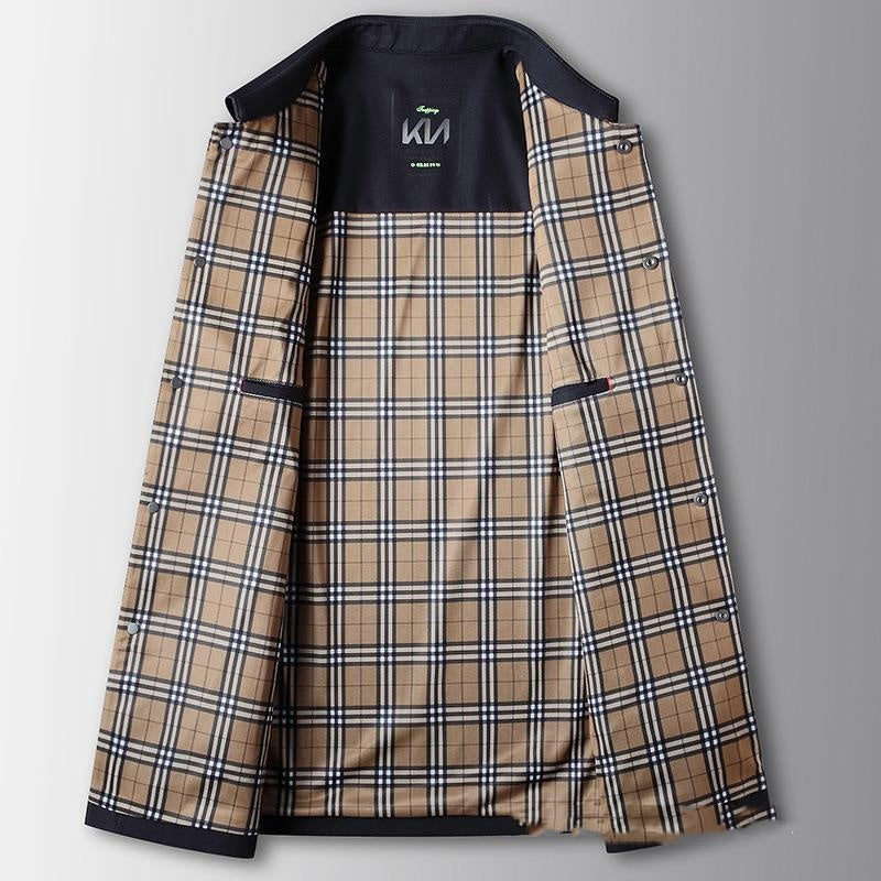 Christopher – Men's Polo Collar Zipper Casual Jacket