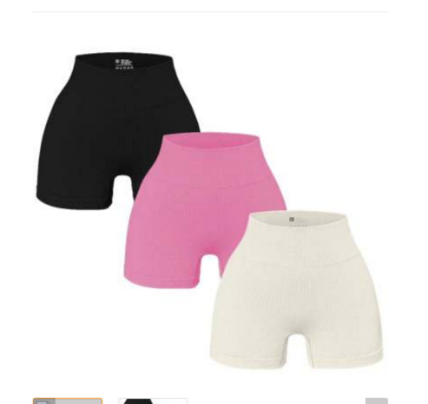 Karen – Seamless Three-point Yoga Shorts