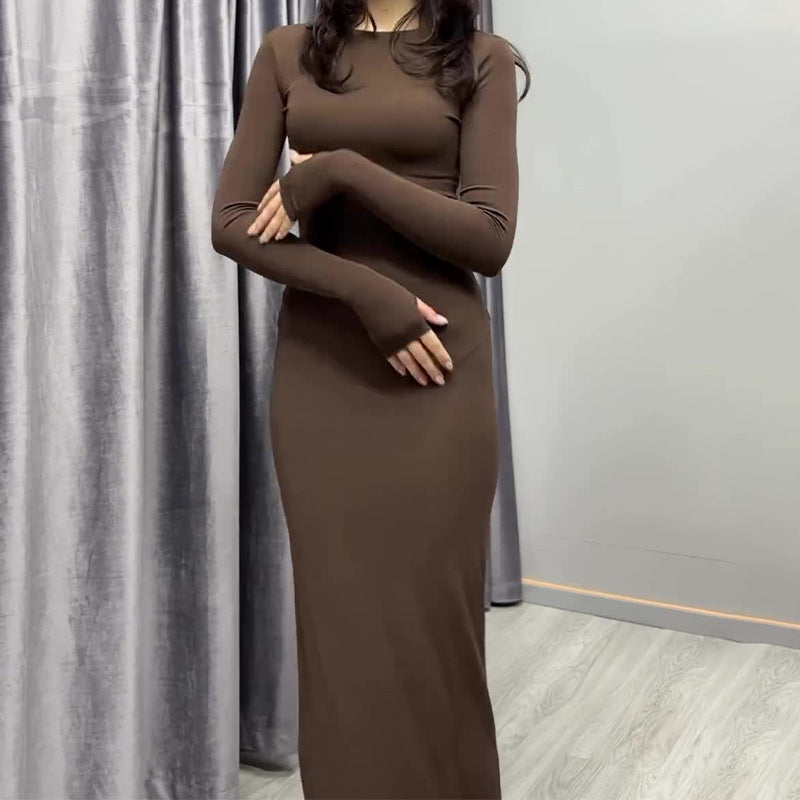 Sophie – Sexy Long Sleeve Vegan Dress
