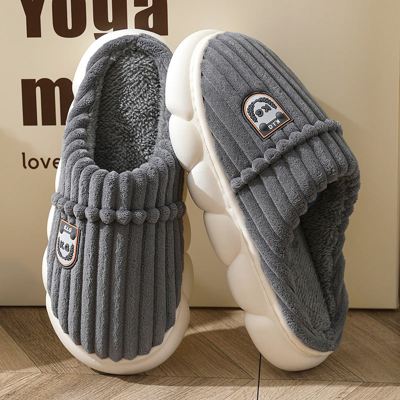 Rachael – Cozy Corduroy Vegan Slippers
