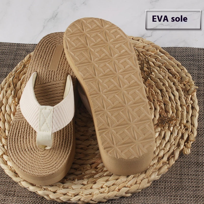 Elizabeth – Platform Vegan Summer Slippers