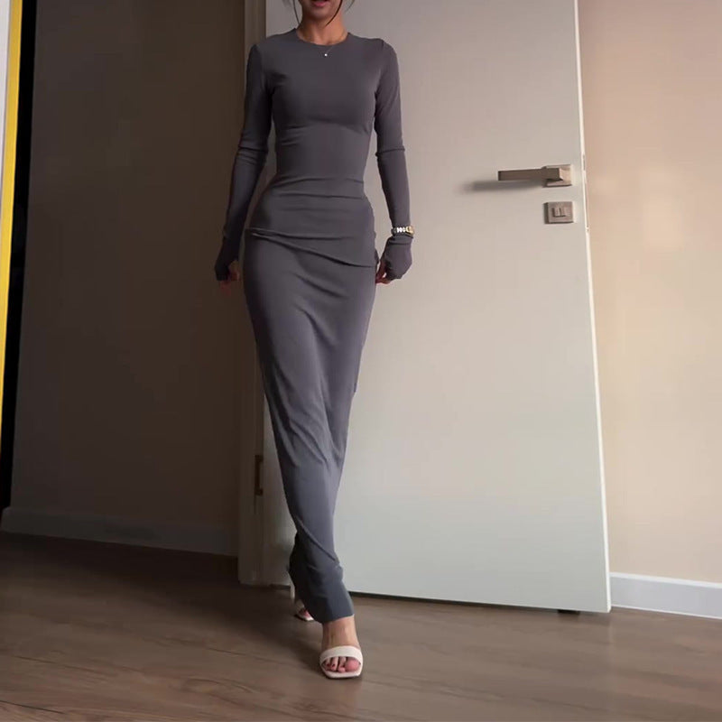 Sophie – Sexy Long Sleeve Vegan Dress