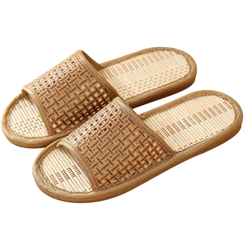 Rachael – Soft Bottom Vegan Straw Slippers