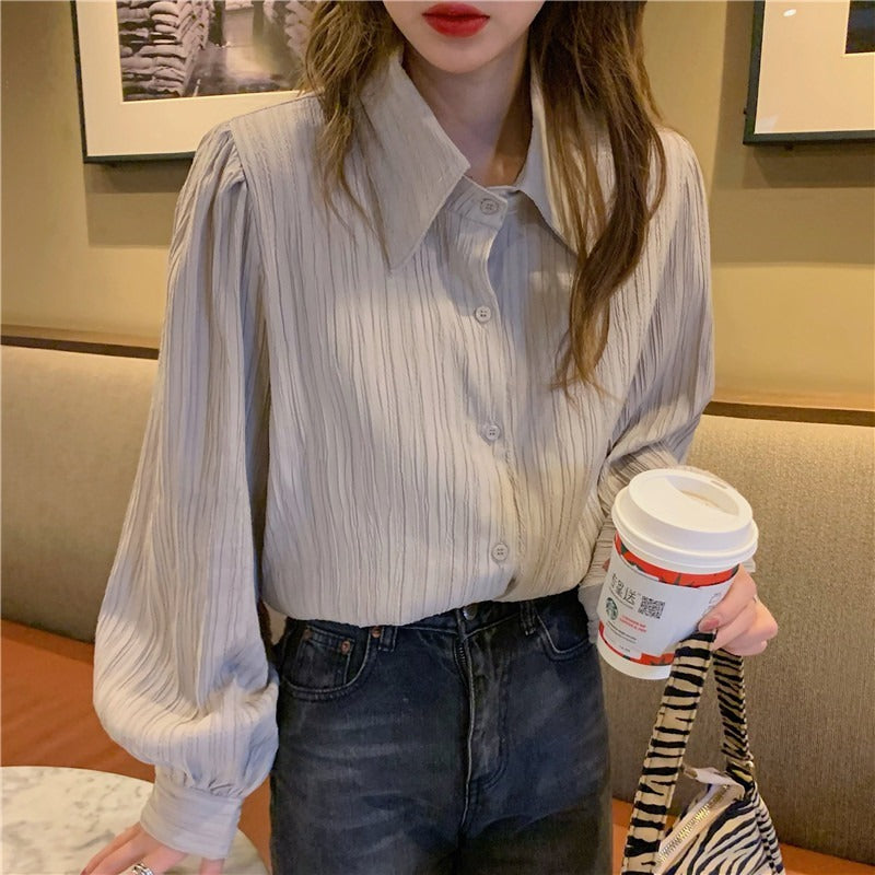 Kimberley – Vintage Polo Collar Shirt