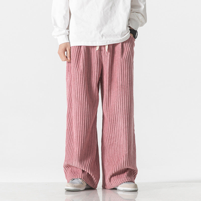 Jonathon – Retro Straight Corduroy Pants