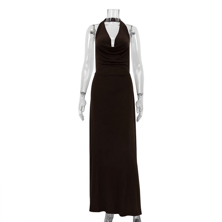 Miranda – Halter Backless Party Dress