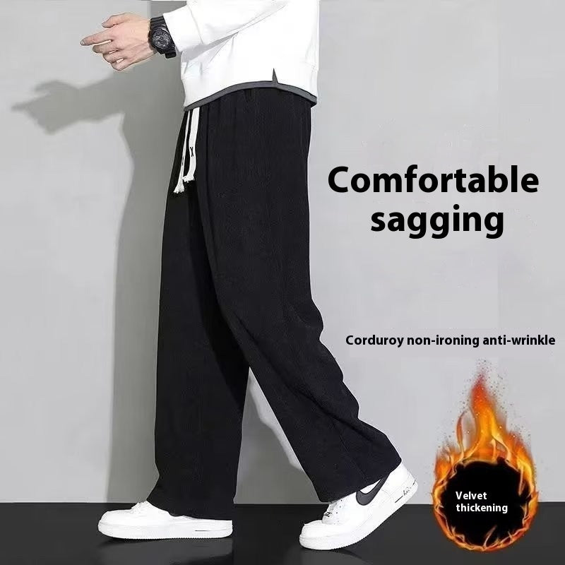 Kris – Corduroy Fleece Padded Men's Pants
