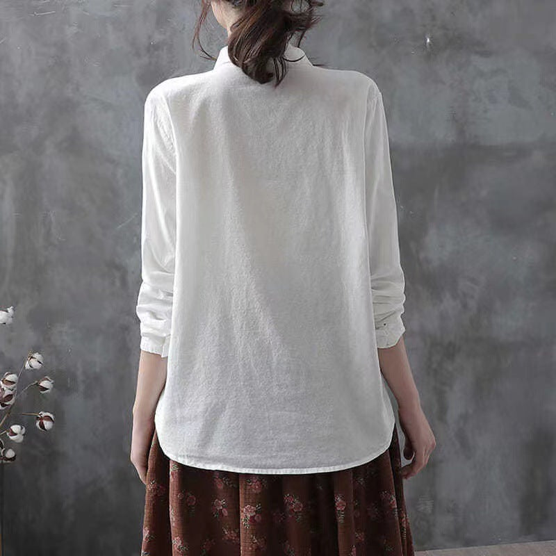 Jenny – Elegant Embroidered Cotton Polo Shirt