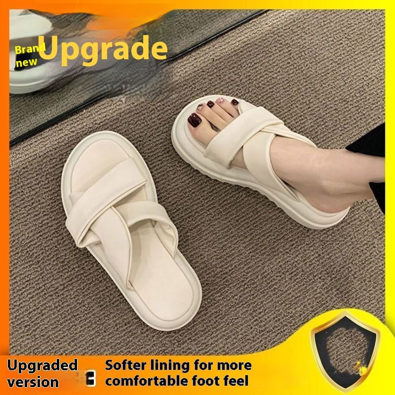 Heidi – Non-slip Outdoor Platform Slippers