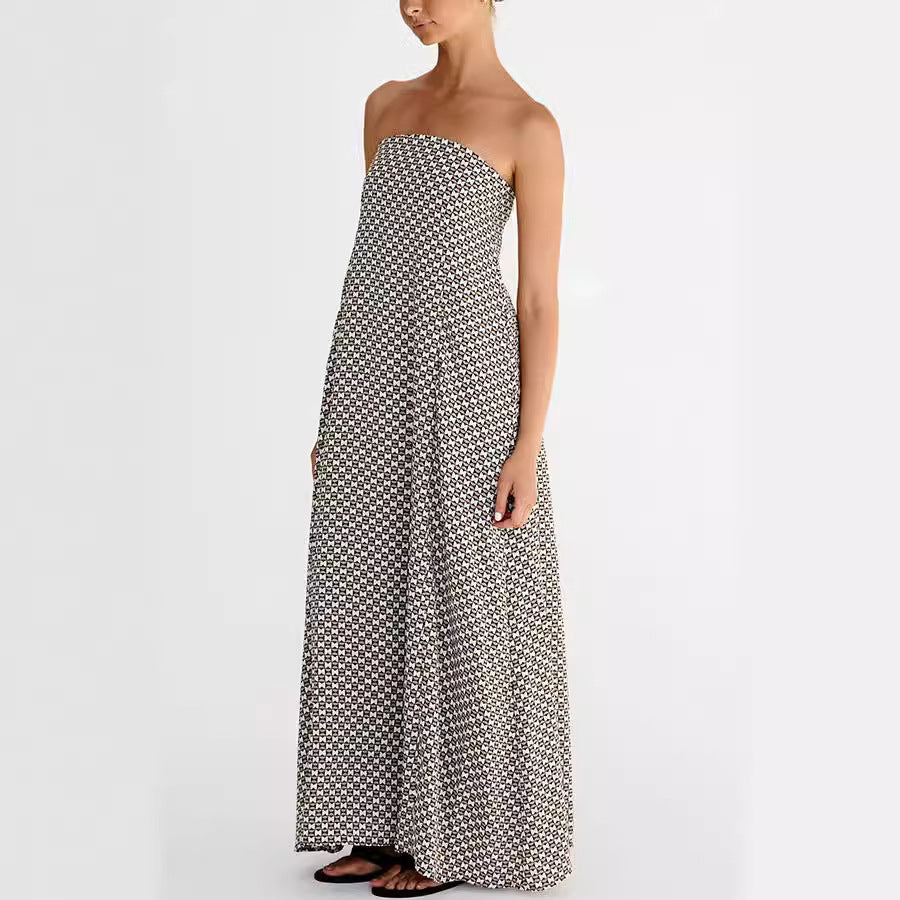 Carol – Off-Shoulder Sleeveless Dress