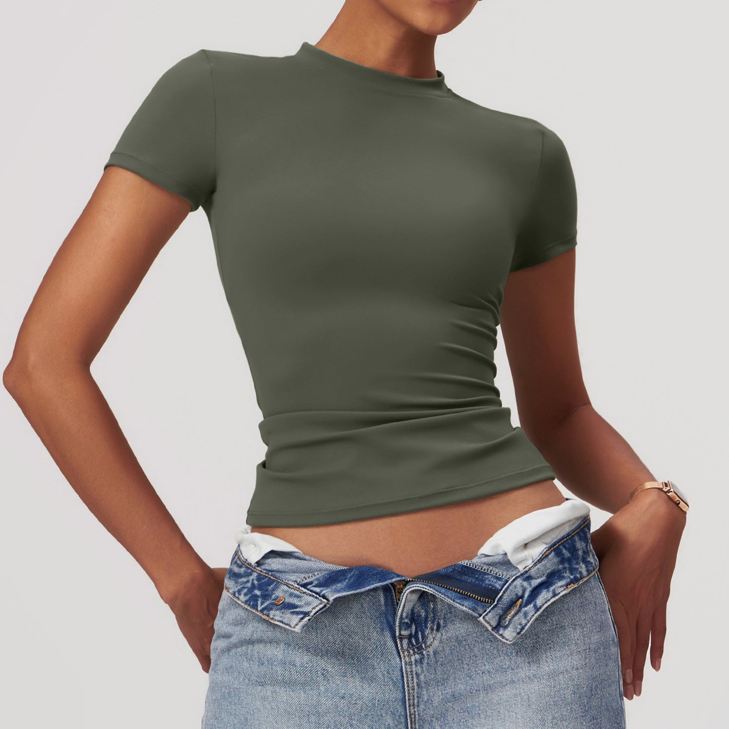 Andrea – Quick-Dry Slim Sports T-Shirt