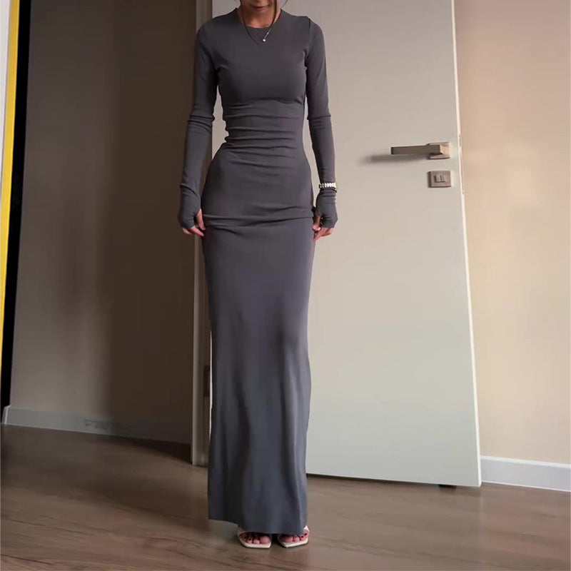 Sophie – Sexy Long Sleeve Vegan Dress