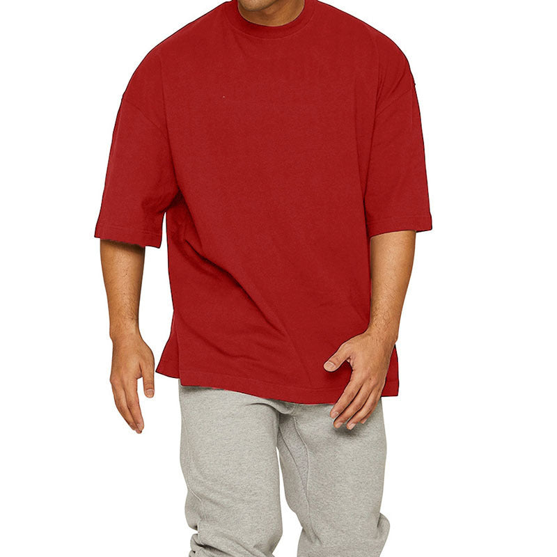 Leslie – Men's Casual Loose Fit Short Sleeve