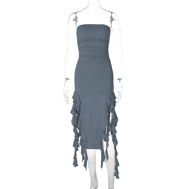 Holly – Irregular Wrap Dress