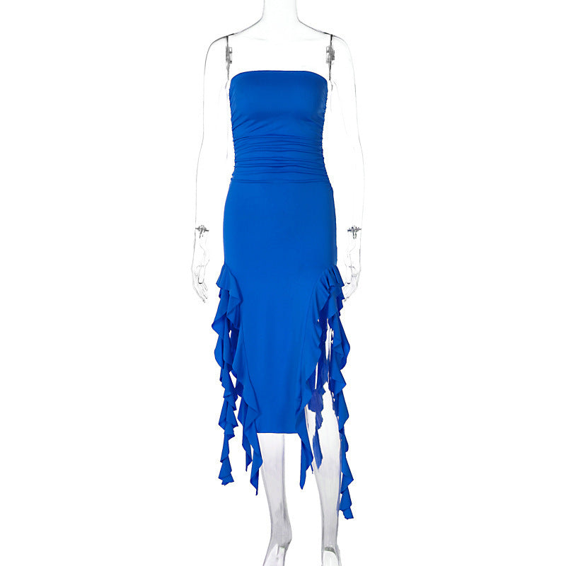 Holly – Irregular Wrap Dress