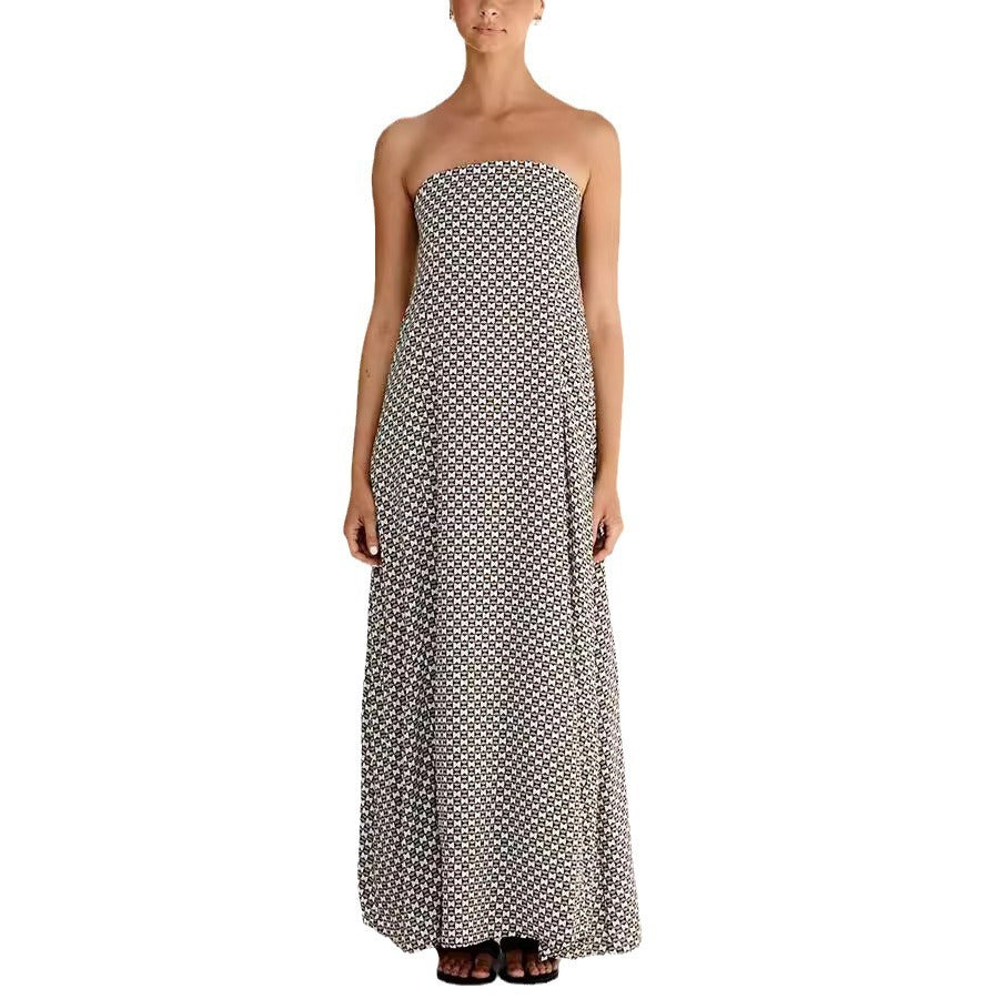 Carol – Off-Shoulder Sleeveless Dress