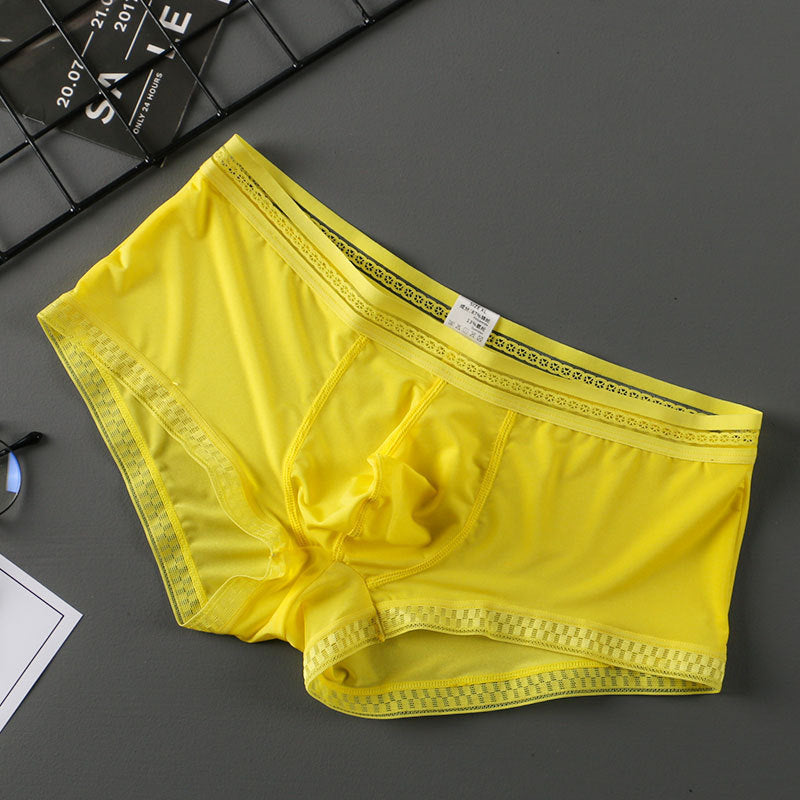 Bruce – Translucent Ice Silk Underwear
