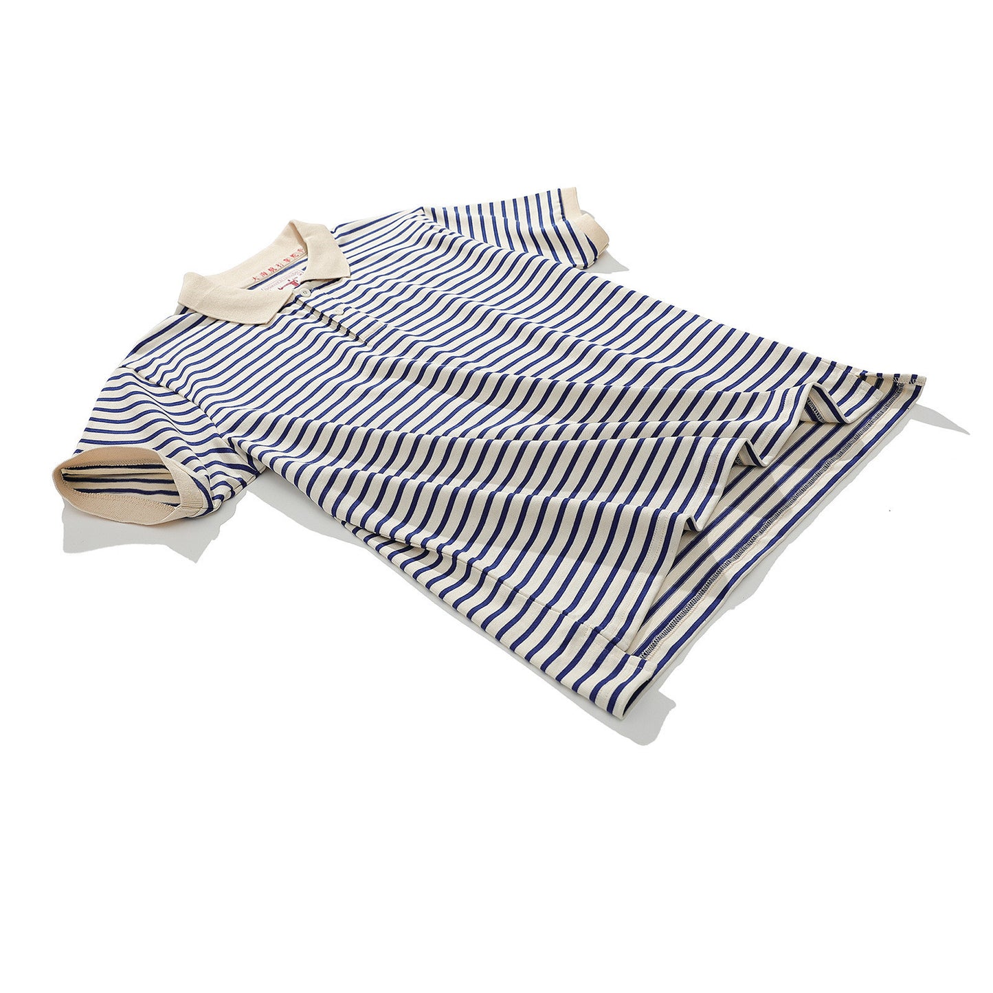 Liam – Striped Summer Polo Shirt