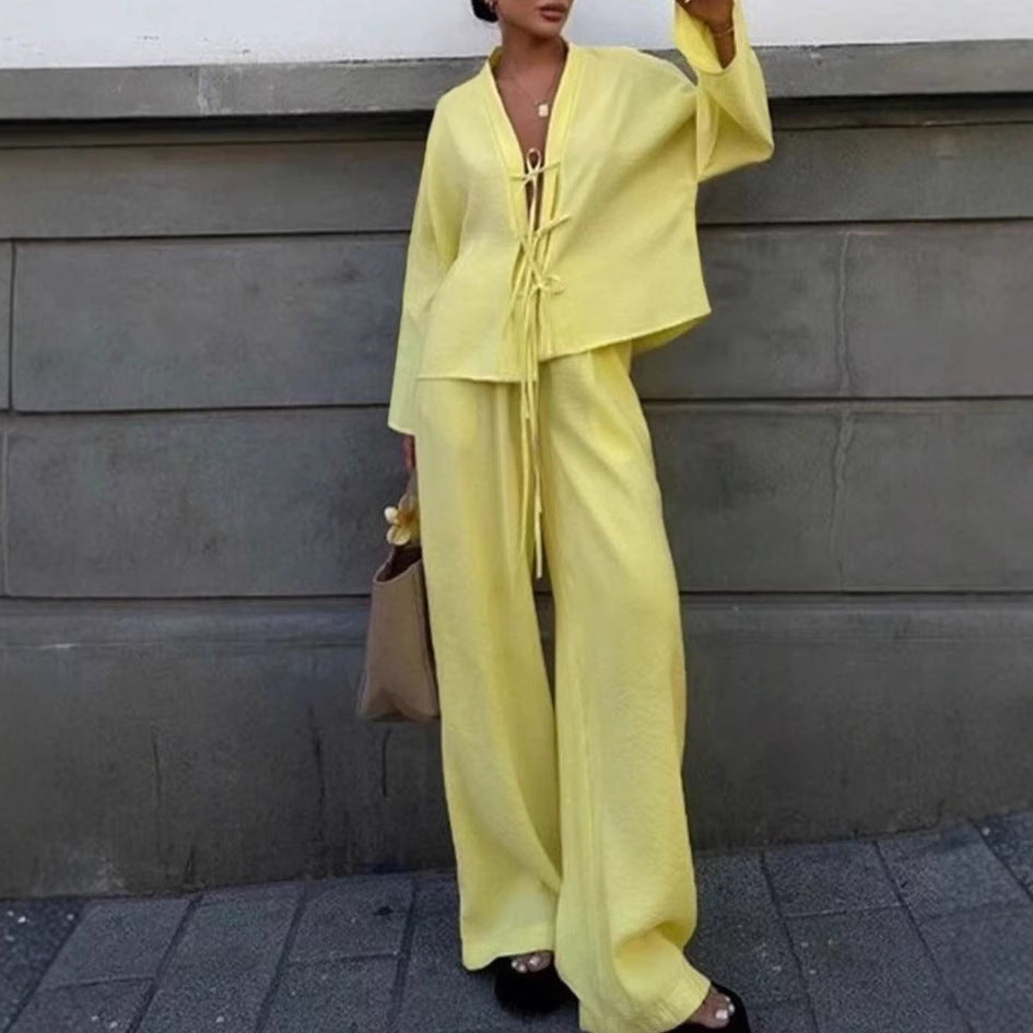 Kelly – Women's Fashion Lace-up Suit