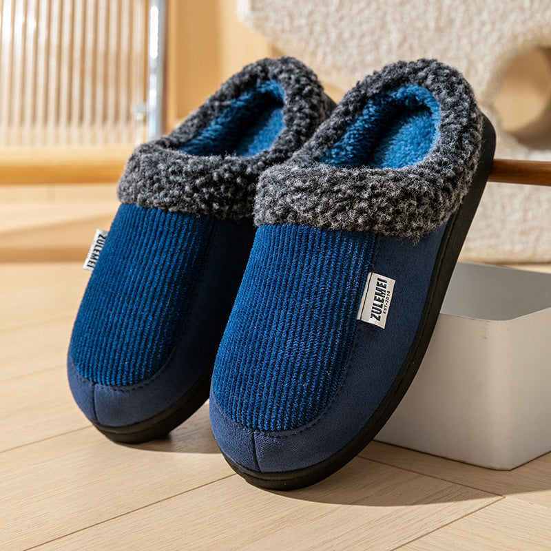 Elliott – Men's Warm Cotton Slippers