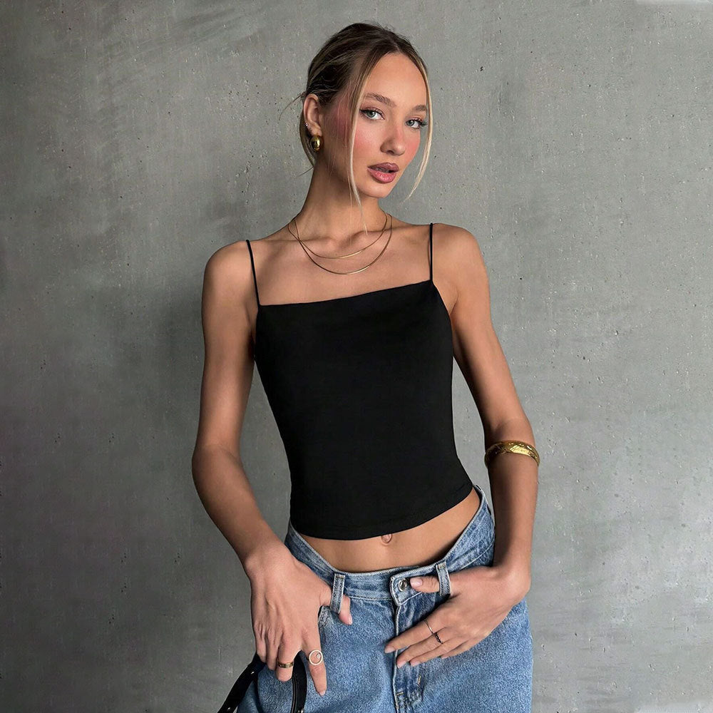 Heather – Sexy Backless Spaghetti Strap Vest