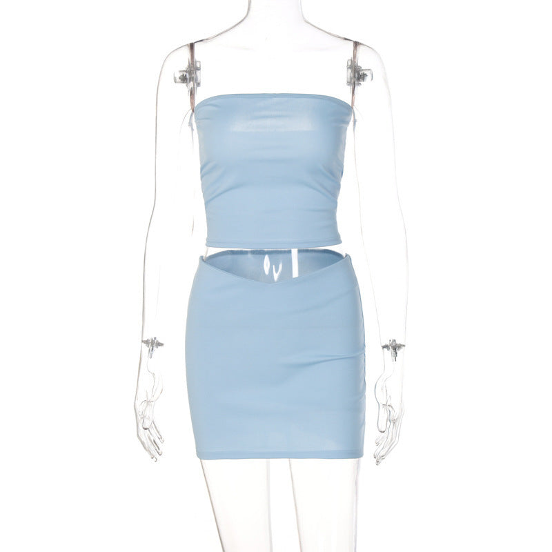 Amy – Stylish Two-Piece Set with Slim-fit Skirt