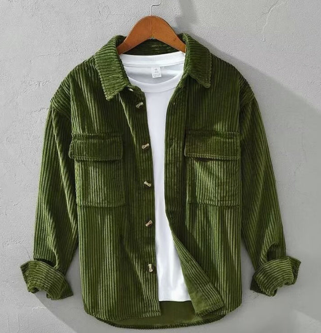 Benjamin – High-End Corduroy Shirt for Men