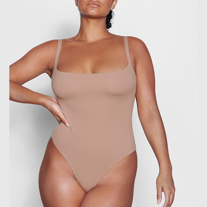 Charlotte – Women's High Elastic Jumpsuit with Belly Shaping