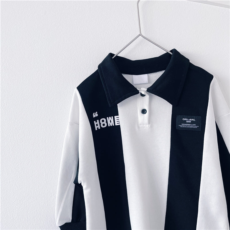 Desmond – Boys' Versatile Striped Polo