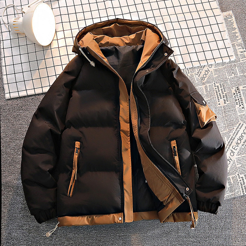 Steven – Thickened Hooded Men's Coat