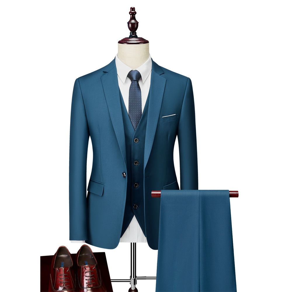 Phil – Men's Slim Suit with Retro Casual Style