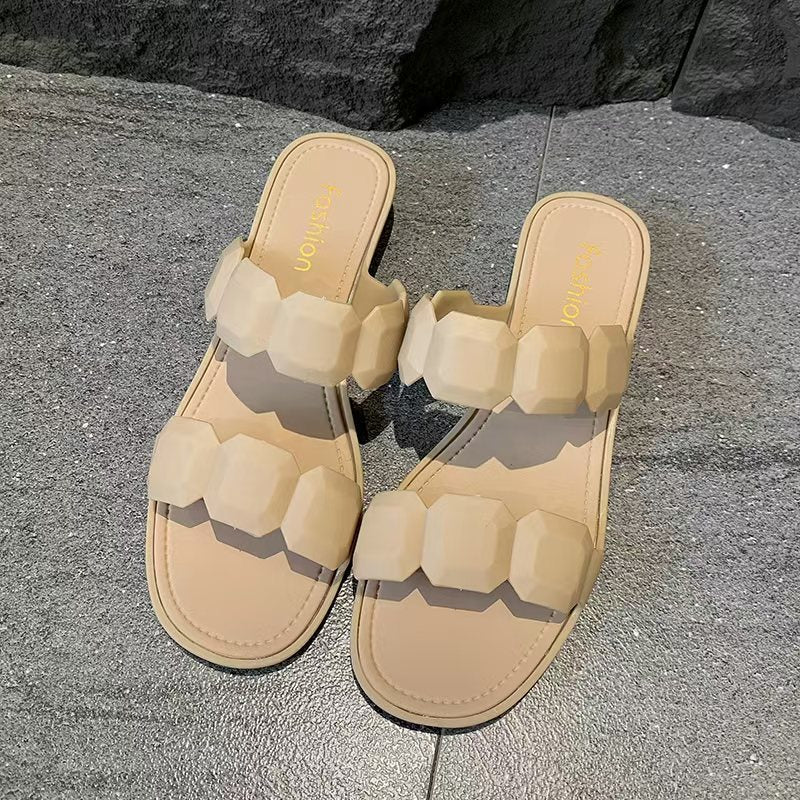 Patricia – Simple Square Toe Sandals