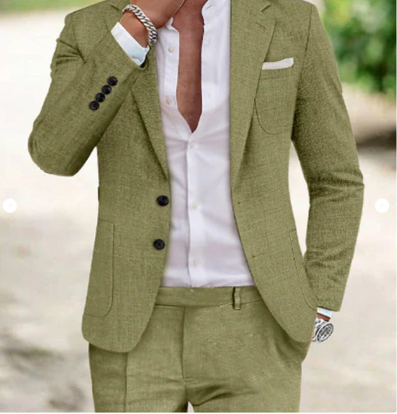 Jack – Two-Button Digital Print Suit