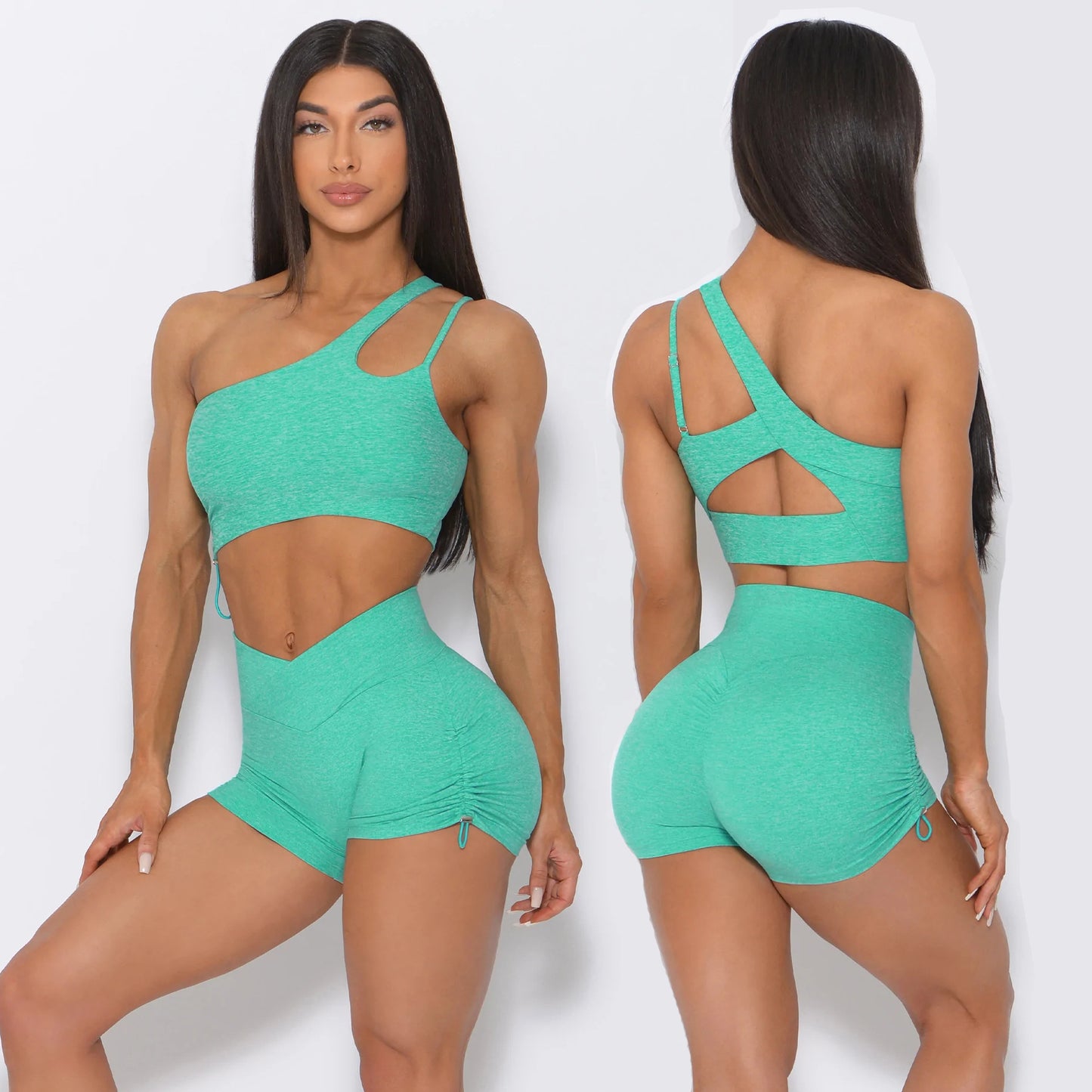 Lynda – Mint Green Fitness Suit