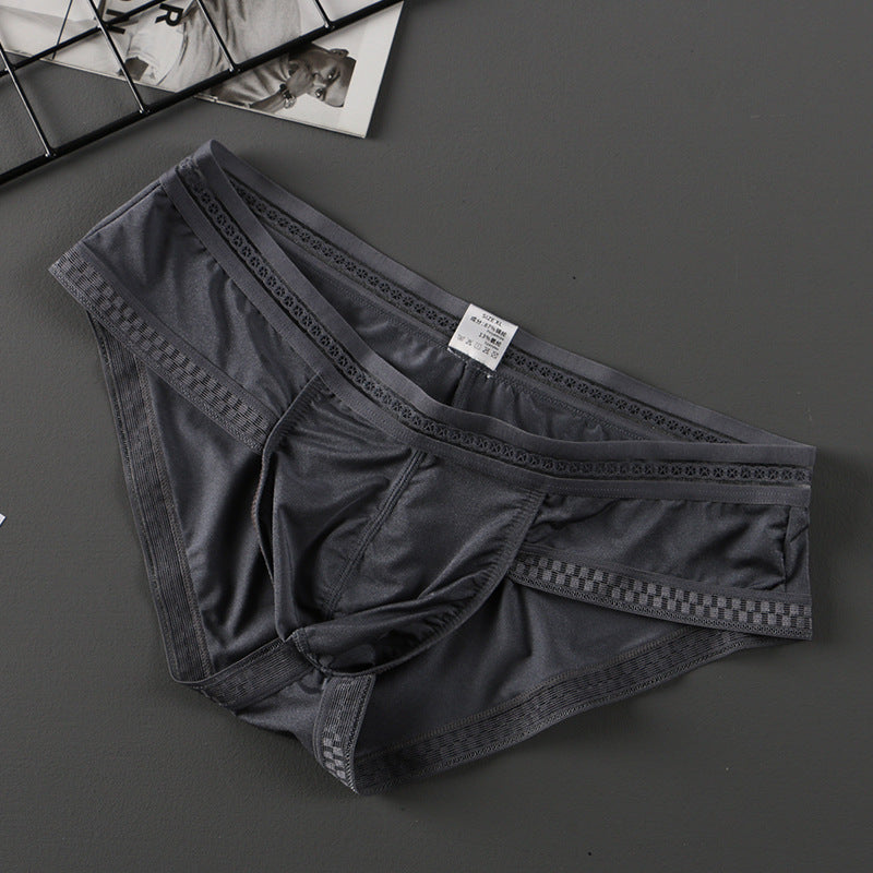 Bruce – Translucent Ice Silk Underwear